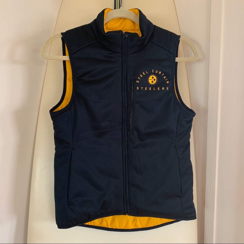 Nike Steelers - Steel Curtain - Reversible Vest - Size XS